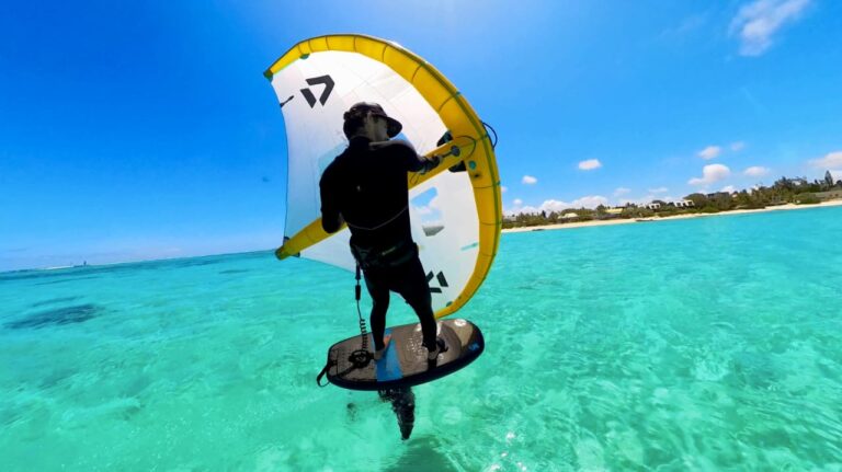 Session light wind à Pointe d’Esny, Ile Maurice, Octobre 2022